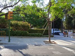 mejora la accesibilidad y la seguridad de los peatones con diferentes actuaciones en el barrio de Santa Catalina