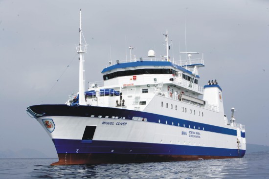 El buque oceanográfico Miguel Oliver velará por el ecosistema pelágico en el Mediterráneo
