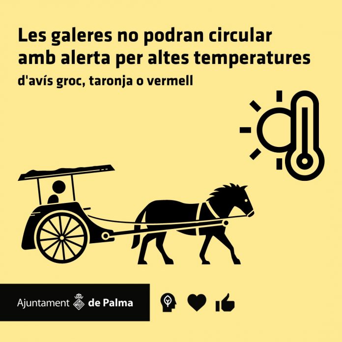 Las galeras no podrán circular con alerta por temperaturas Las galeras no podrán circular con alerta por temperaturas