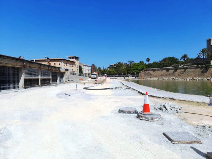 Visita a las obras del parque del Mar