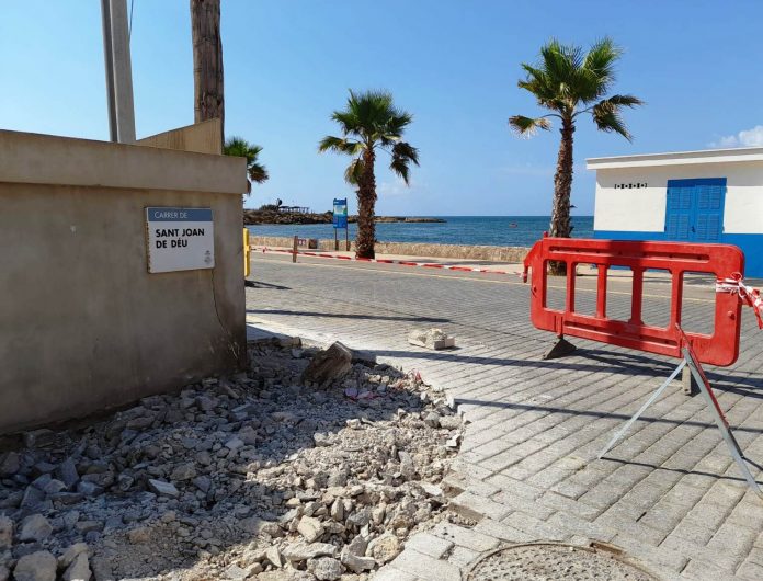 Mayor accesibilidad entre el Hospital de San Juan de Dios y el paseo de Cala Gamba