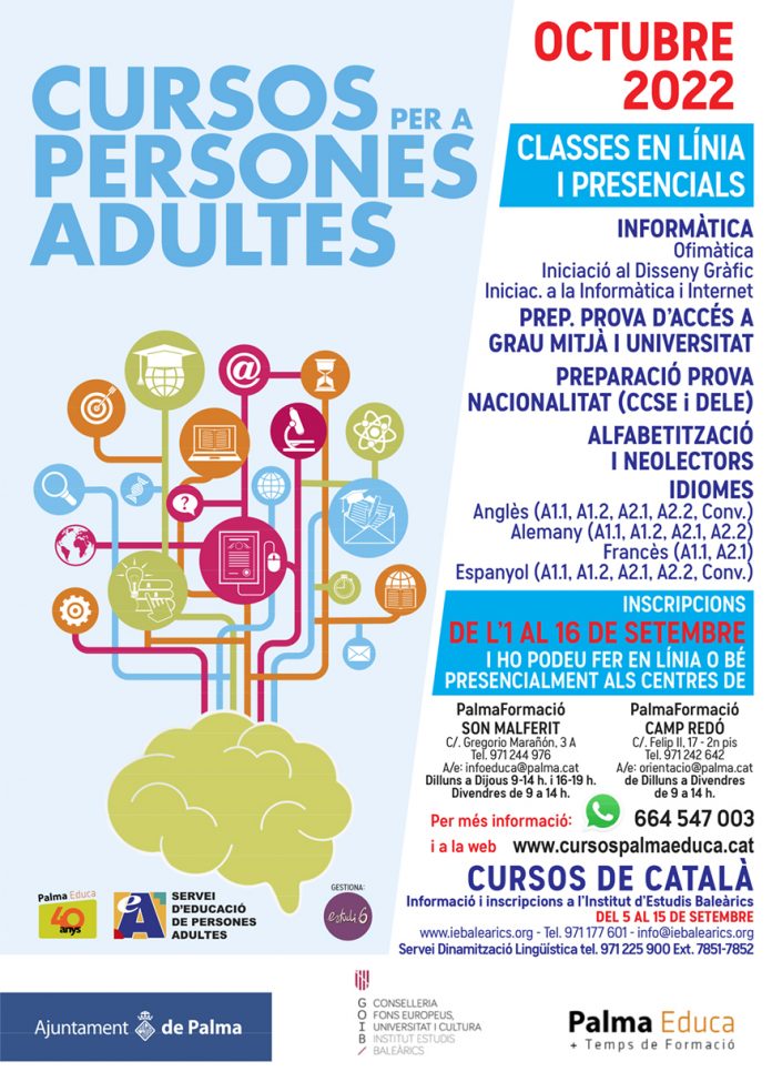 se abre el plazo de preinscripción para los cursos del Servicio de Educación de Personas Adultas