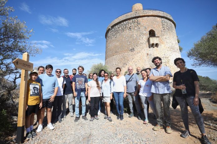 inaugura el camino entre el Puerto de Sóller y la torre Picada