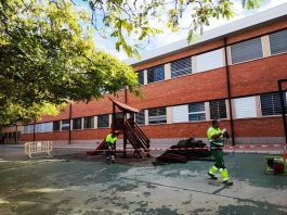 Empiezan las actuaciones del plan de mejora de patios escolares