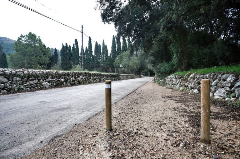 Cladera i Ribot visiten el camí vell de Lluc una vegada finalitzat el projecte de millora