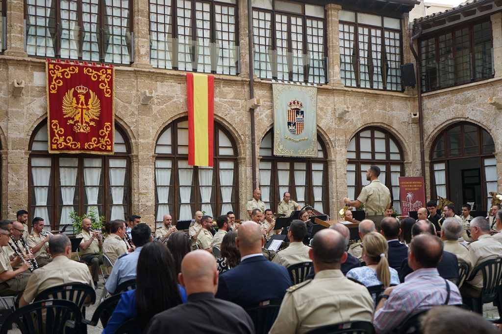 Concierto en el claustro del Centro de Historia y Cultura Militar de Baleares