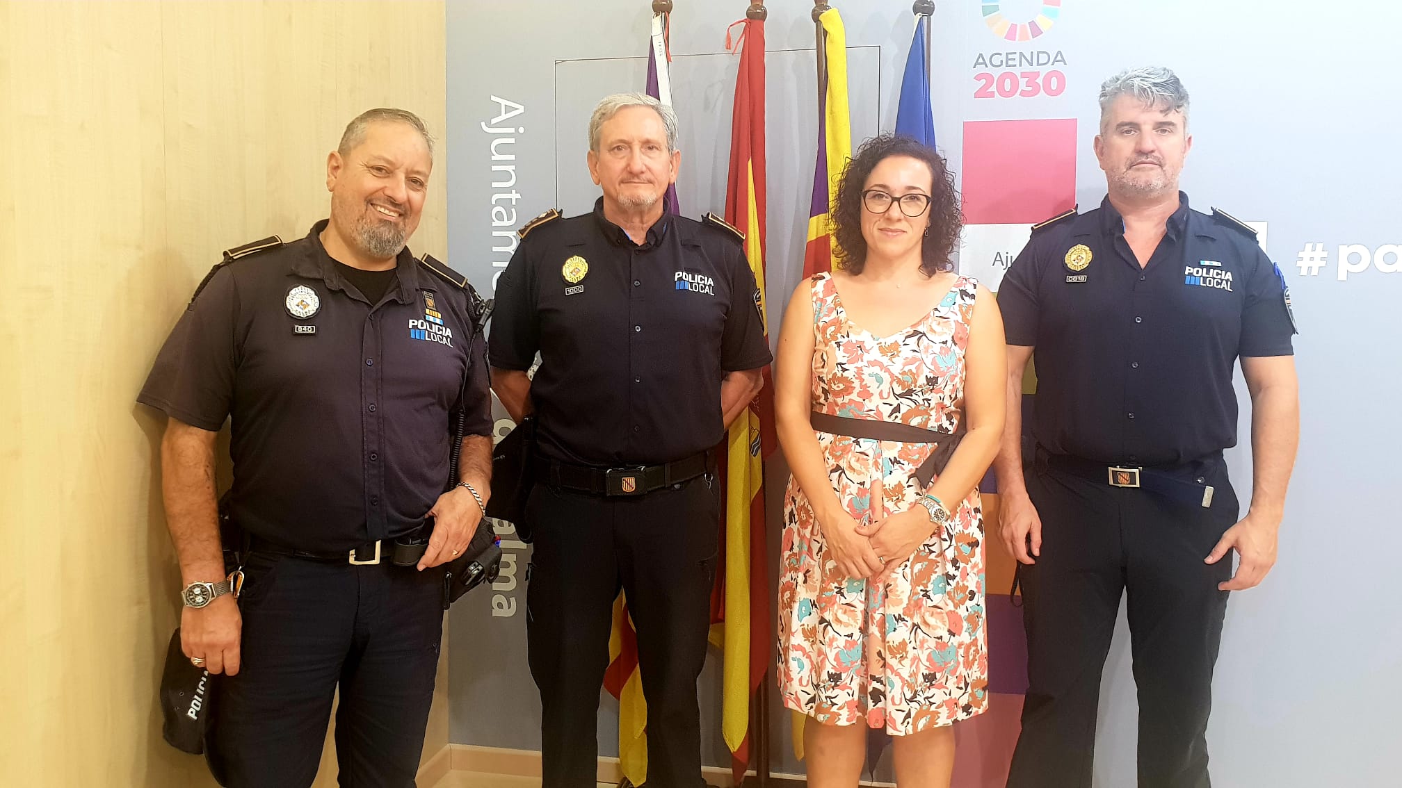 La Policía de Palma sigue sumando fuerza ampliando la unidad de policías tutores