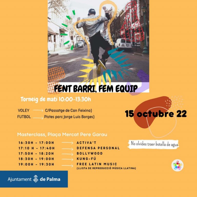 La llamada «Fent barri, Feim equip» pone en marcha la Diada Comunitaria en Pere Garau
