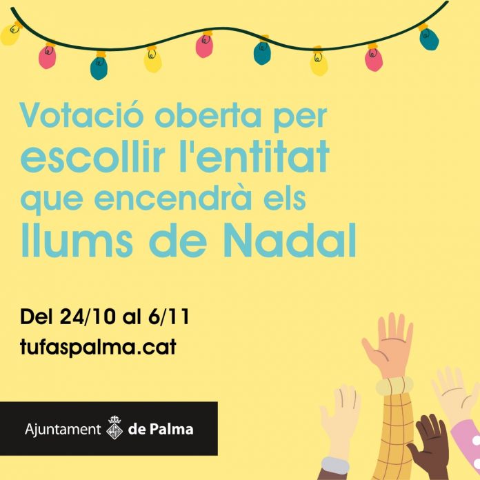 Los palmesanos ya puede votar a quién quiere que encienda las luces de Navidad de la ciudad