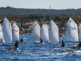 Emoción en el primer fin de semana del Trofeo CNA, dedicado a Optimist