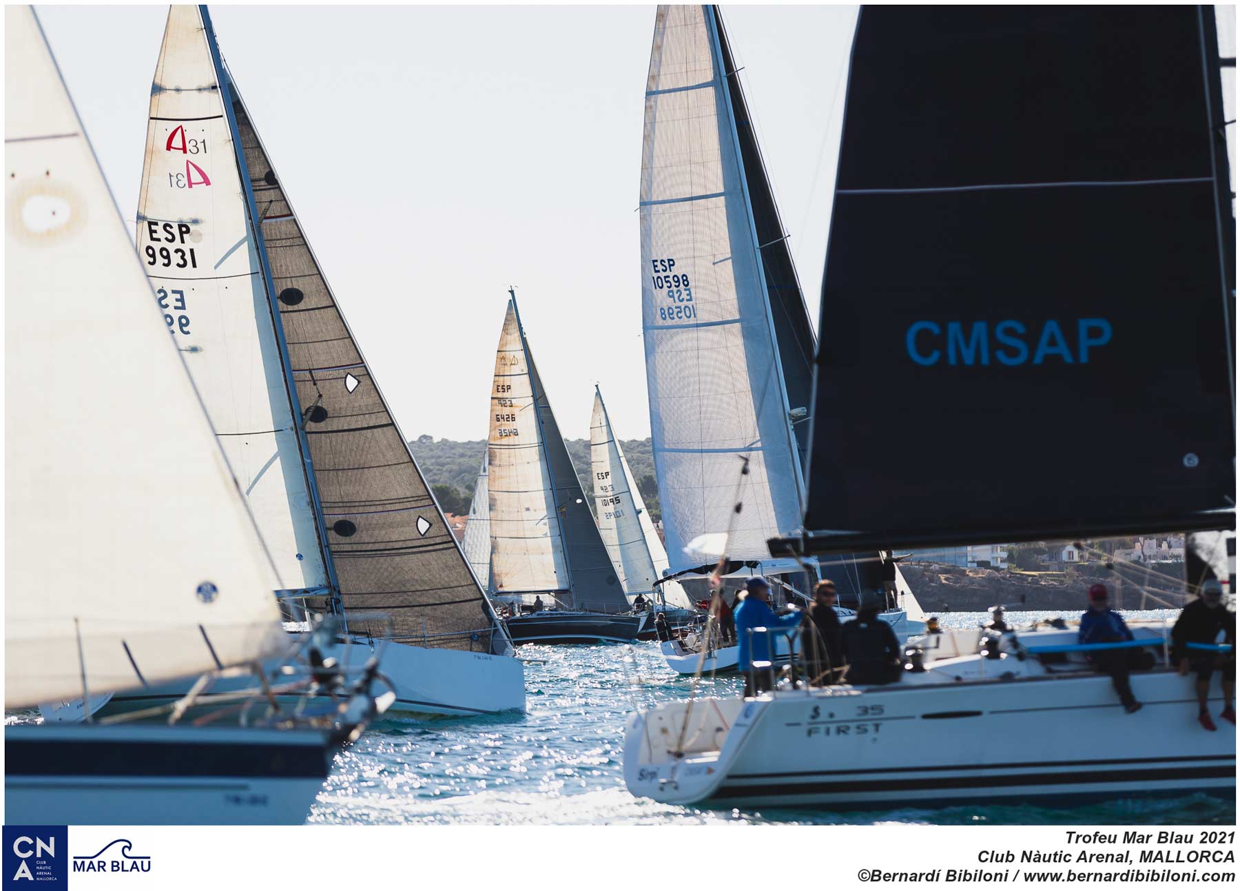 Excelente 10º aniversario de la regata Trofeo Mar Blau en el CNA