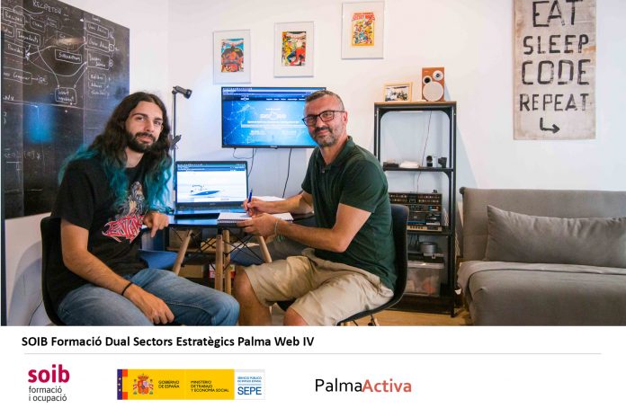 PalmaActiva ha ajudat a formar-se a set joves gràcies a SOIB Formació Dual Sectors Estratègics Palma Web IV