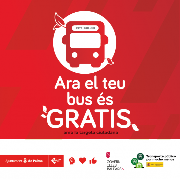 Los buses de Palma serán gratis todo el 2023