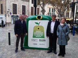 EMAYA, Ecovidrio y Mallorca Sense Fam ponen en marcha una campaña para que el vidrio recogido suponga una aportación de alimentos