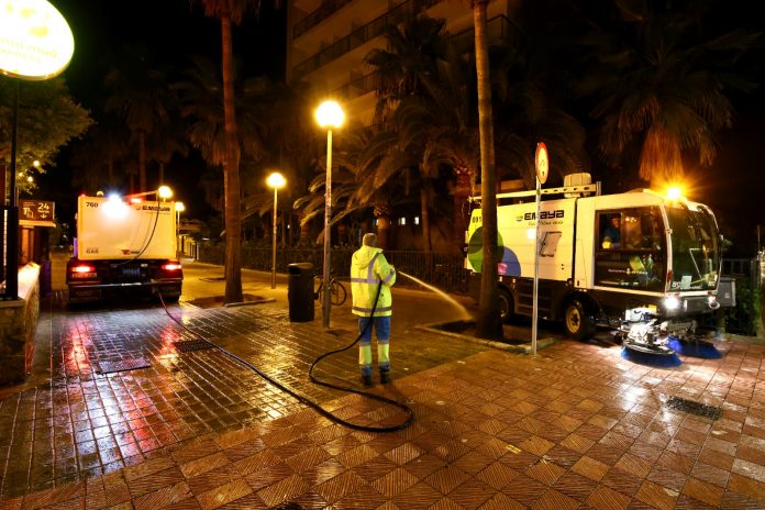 Más del 90% de los turistas consideran satisfactoria la limpieza en el centro, en la Playa de Palma y en Cala Major