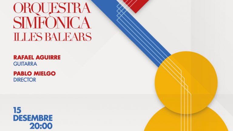 La Simfònica estrena el Concert de Tramuntana de Joan Valent con el guitarrista Rafael Aguirre