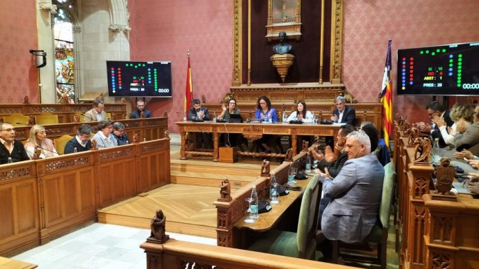 El primero de enero entran en vigor los Presupuestos 2023 del Consell de Mallorca, los cuartos de la legislatura