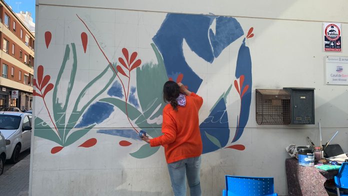El Casal de barrio de Joan Alcover tendrá nuevo mural en su fachada