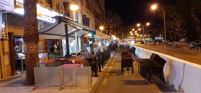 Los cuatro carriles del Paseo Marítimo de Palma se desviarán al lado mar desde el miércoles 25 de enero