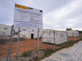 La estación de bombeo de aguas residuales de Talamanca. | Irene Arango