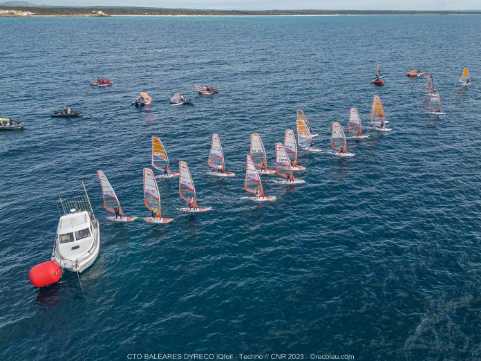 Pistoletazo de salida del Campeonato de Baleares 2023 de IQfoil y Techno