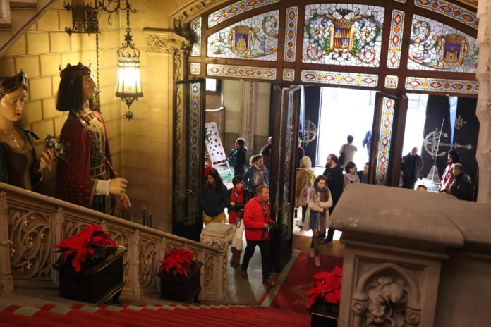 2022 ha sido el año que más visitas ha recibido el Palacio del Consell de Mallorca