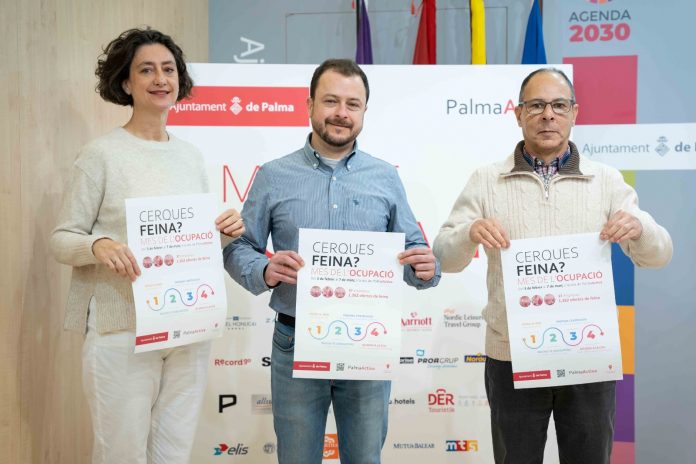 PalmaActiva organiza el Mes del Empleo, evento en el que se ofrecerán 1.262 puestos de trabajo