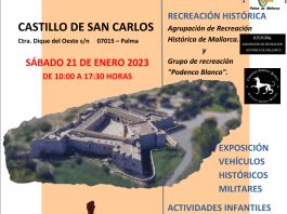 Sant Sebastià en el Castillo de San Carlos