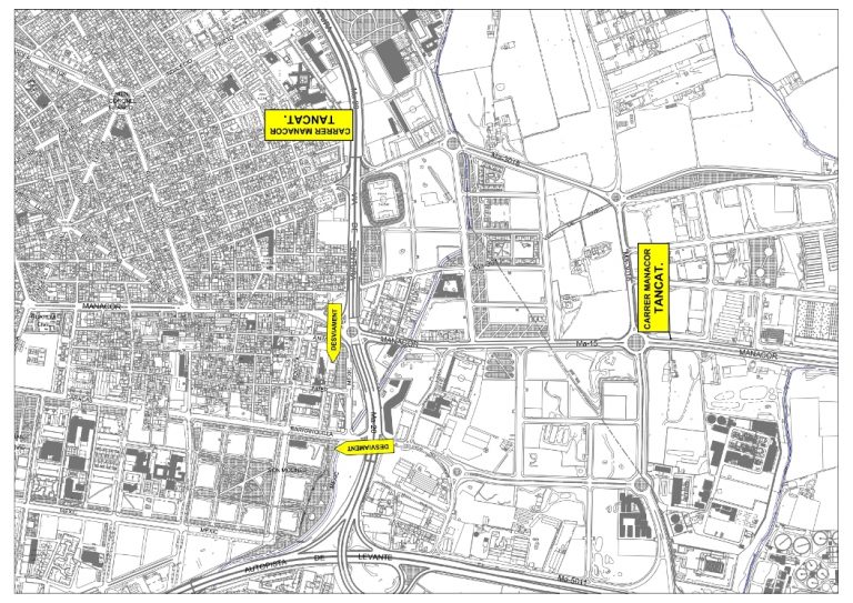 Renovación del pavimento de la calle Manacor, desde avenidas hasta Reyes Católicos