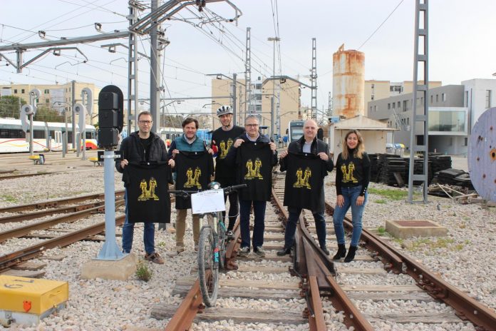 Camino de Hierro Bike recorrerá 38.000 metros de vía de tren entre la estación de Inca y Manacor