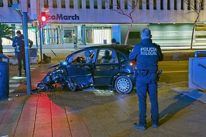 Actuaciones policiales del fin de semana (18-19 febrero 23). Policía Local de Palma