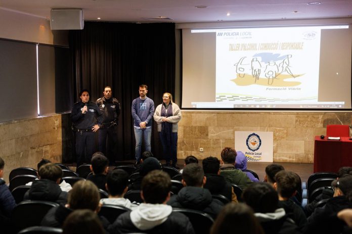 La Policía Local de Llucmajor organiza un taller de alcohol y conducción responsable