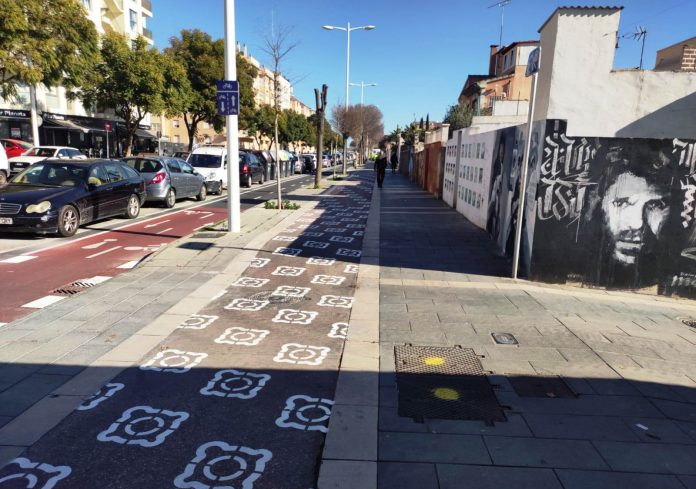 El paseo de Jacint Verdaguer se ensancha con la integración del antiguo carril bici