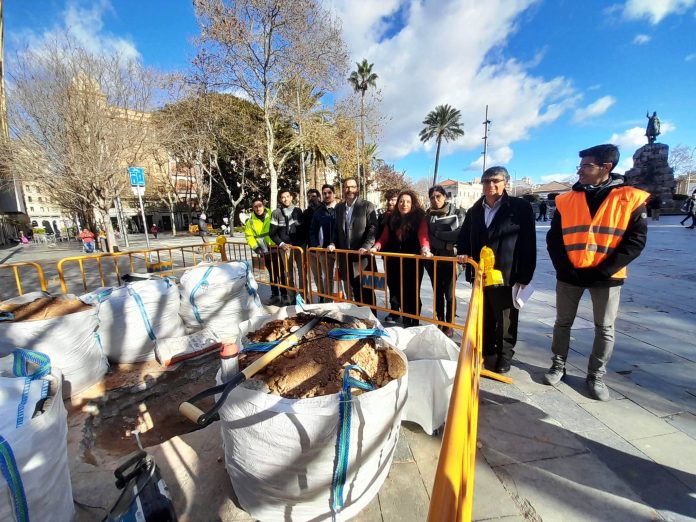 Empieza la reforma de la plaza de España