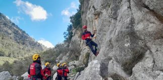 El Grupo de Rescate de Montaña no detiene su formación con una jornada conjunta