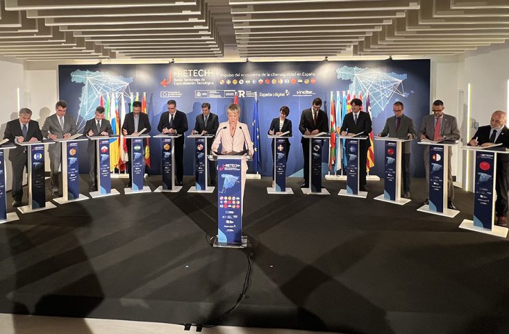 tres nodos de ciberseguridad con la participación de 15 Comunidades Autónomas