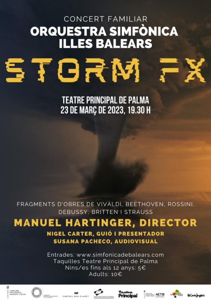 La Sinfónica ofrece el espectáculo familiar Storm FX
