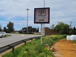 Mejorar del acceso a los aparcamientos de Es Trenc