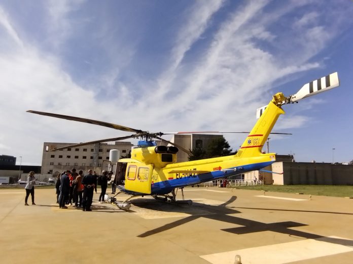 El SAMU 061 completa su flota de transporte sanitaria aéreo con aeronaves que pueden volar con baja visibilidad