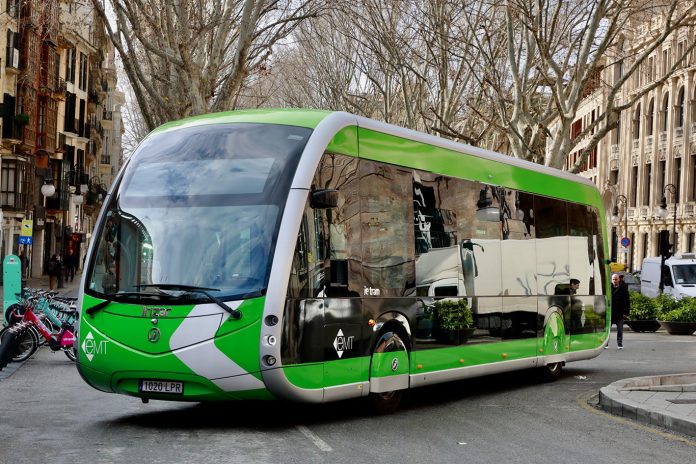 Llegan a Palma los primeros buses eléctricos