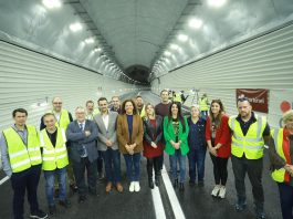 Se abren al tráfico los túneles de Peguera