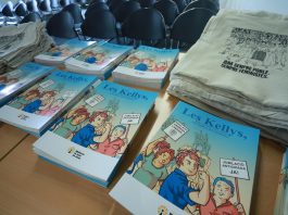 Presentación del cómic "Les Kellys", colectivo en lucha por los derechos de las mujeres