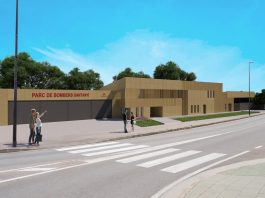 proyecto del nuevo parque de bomberos de Santanyí