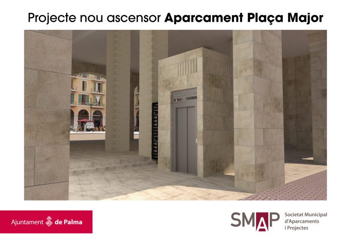 El ascensor del aparcamiento de plaza Major dispondrá de una nueva parada a la altura de la calle Sindicat