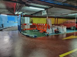 Empiezan las obras de renovación integral del aparcamiento de Avenidas