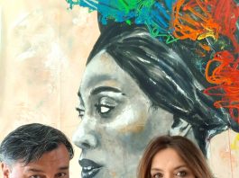 Exposición de pintura "Las Miradas de Mujeres Enigmáticas" de Asun González y Franck Sastre