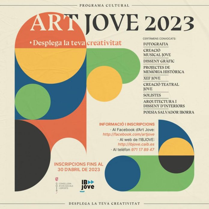 Art Jove 2023 cuenta con ocho certámenes y entre las novedades, el dedicado a chefs jóvenes y a proyectos de Memoria Histórica