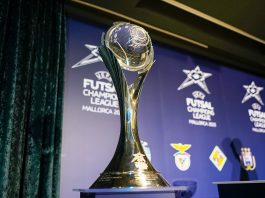 La Copa de la UEFA Futsal Champions League llega al vestíbulo de Cort