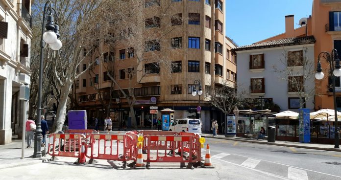 Últimos trabajos de pavimentación de la calle Unión entre los días 11 y 21 de abril