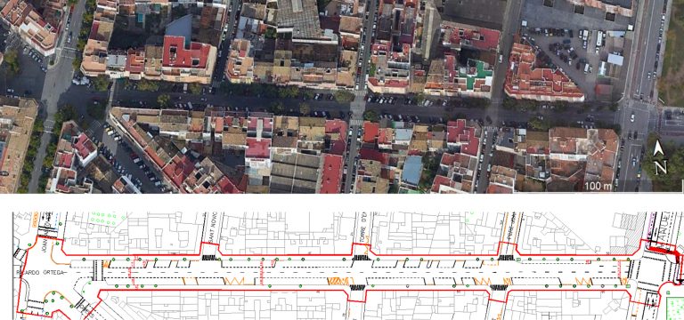 Reurbanización de la calle General Ricardo Ortega
